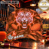 Maxcorners Roaring Tiger Clay Targets Clay Shooting Personalized Name 3D Cap