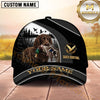 Maxcorners Dog Hunting And Duck Hunting Forest Landscape Design Multiple Options Personalized Name 3D Cap