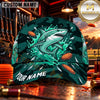 Maxcorners Marlin Fish Clay Target Splash Trap Shooting Personalized Name 3D Cap