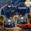 Maxcorners Eagle Golden Wings Multiple Options Personalized Name, Team Name 3D Shirt