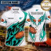 Maxcorners Clay Target Shooting Electric Impact Multiple Options Personalized Name, Team Name 3D Shirt