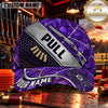 Maxcorners Diagonal PULL Shotgun Trap Shooting Personalized Name 3D Cap
