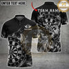 Maxcorners Darts Eagle Dartboard Flame Strike Multiple Options Personalized Name, Team Name 3D Shirt