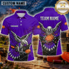 Maxcorners Clay Shooting Lightning Storm Target Multiple Options Personalized Name, Team Name 3D Shirt