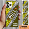Maxcorners Target Reticle Pull Clay Target Personalized Name Trap Shooting Phone Case