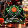 Maxcorners Crossed Shotguns Target Crosshair Trap Shooting Personalized Name 3D Cap