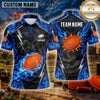Maxcorners Clay Shooting Target Crosshair Multiple Options Personalized Name, Team Name 3D Shirt