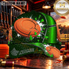 Maxcorners Exploding Orange Clay Target Trap Shooting Personalized Name 3D Cap
