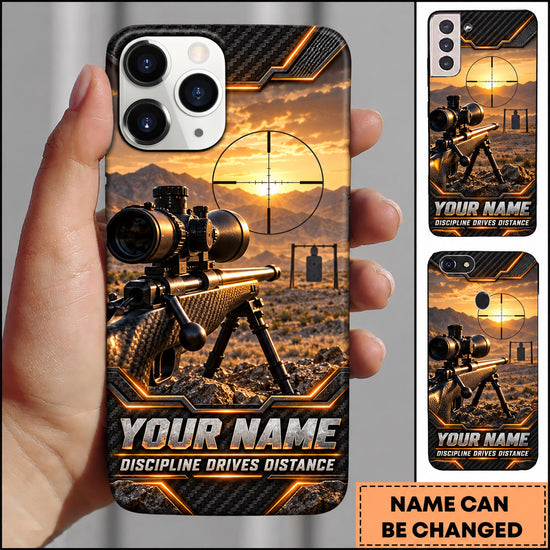 Maxcorners Long Range Shooting Discipline Drives Distance Marksman Personalized Name 3D Phone Case