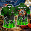 Maxcorners Trap Shooting Shirt Dragon Fire Breathing Fantasy Multiple Options Personalized Name, Team Name 3D Shirt