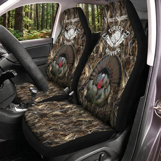 Maxcorners Turkey Hunting Woodland Camo Car Seat Covers