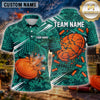Maxcorners Clay Shooting Shattered Target Impact Multiple Options Personalized Name, Team Name 3D Shirt