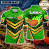 Maxcorners Clay Shooting Athletic Chevron Stripes Multiple Options Personalized Name, Team Name 3D Shirt