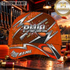 Maxcorners Metallic PULL Lightning Design Trap Shooting Personalized Name 3D Cap