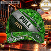 Maxcorners Diagonal PULL Shotgun Trap Shooting Personalized Name 3D Cap
