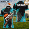 (5 Colors) Maxcorners Trap Shooting PULL Shotgun Clay Target Paint Splash Multiple Options Personalized Name, Team Name 3D Shirt