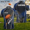 (5 Colors) Maxcorners Trap Shooting PULL Clay Target Shotgun Geometric Panel Multiple Options Personalized Name, Team Name 3D Shirt