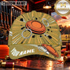 Maxcorners Clay Target Shockwave Trap Shooting Personalized Name 3D Cap