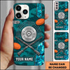 Maxcorners Shotgun Shell Target Badge Sporting Clays Personalized Name Trap Shooting Phone Case
