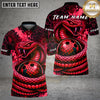 Maxcorners Bowling Snake Coiled Ball Venomous Scales Multiple Options Personalized Name, Team Name 3D Shirt