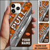 Maxcorners 12 Gauge Shooting Badge Pull Clay Target Personalized Name Trap Shooting Phone Case