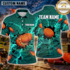 Maxcorners Eagle Soaring Feather Artwork Multiple Options Personalized Name, Team Name 3D Shirt