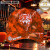 Maxcorners Howling Wolf Clay Targets Clay Shooting Personalized Name 3D Cap