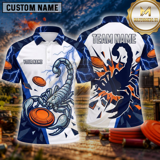 Maxcorners Trap Shooting Shirt Scorpion Venom Strike Multiple Options Personalized Name, Team Name 3D Shirt