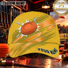 Maxcorners Clay Target Speed Burst Trap Shooting Personalized Name 3D Cap