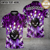 Maxcorners Bowling Angry Ball Middle Finger Graffiti Multiple Options Personalized Name, Team Name 3D Shirt