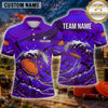 Maxcorners Clay Target Shooting Ocean Wave Splash Multiple Options Personalized Name, Team Name 3D Shirt