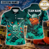 Maxcorners Clay Target Shooting Crossed Rifles Multiple Options Personalized Name, Team Name 3D Shirt