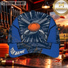 Maxcorners Metallic Clay Target Burst Trap Shooting Personalized Name 3D Cap