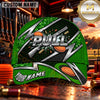 Maxcorners Metallic PULL Lightning Design Trap Shooting Personalized Name 3D Cap