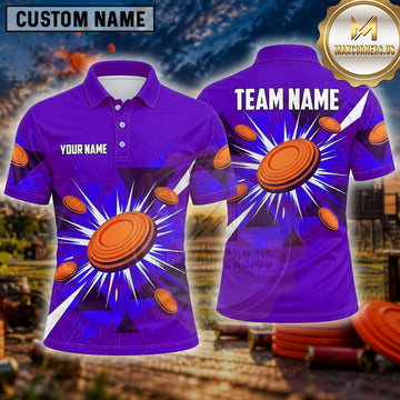 Maxcorners Clay Target Shooting Explosive Disc Multiple Options Personalized Name, Team Name 3D Shirt