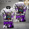 Maxcorners Bowling King Ball That's Some Bowlshit Graffiti Multiple Options Personalized Name, Team Name 3D Shirt
