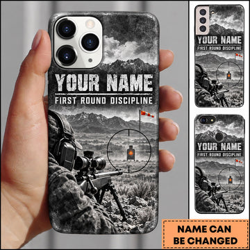 Maxcorners Long Range Shooting First Round Discipline Mountain Target Personalized Name 3D Phone Case