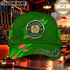 Maxcorners 12 Gauge Shell Badge Trap Shooting Personalized Name 3D Cap