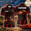 Maxcorners Clay Shooting Lightning Explosion Multiple Options Personalized Name, Team Name 3D Shirt