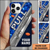 Maxcorners 12 Gauge Shooting Badge Pull Clay Target Personalized Name Trap Shooting Phone Case