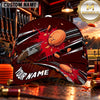 Maxcorners Shotgun Clay Target Explosion Trap Shooting Personalized Name 3D Cap