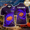 Maxcorners Shark Ocean Predator Multiple Options Personalized Name, Team Name 3D Shirt