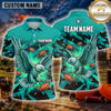 Maxcorners Eagle Wings Lightning Storm Multiple Options Personalized Name, Team Name 3D Shirt