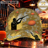 Maxcorners Night Shooter Silhouette Trap Shooting Personalized Name 3D Cap