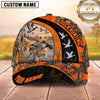 Maxcorners Dog Hunting And Duck Hunting Flying Waterfowl Camouflage Multiple Options Personalized Name 3D Cap