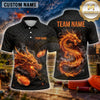 Maxcorners Skull Electric Predator Multiple Options Personalized Name, Team Name 3D Shirt