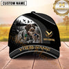 Maxcorners Dog Hunting And Duck Hunting Forest Landscape Design Multiple Options Personalized Name 3D Cap