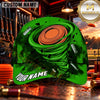 Maxcorners Clay Target Blue Vortex Clay Shooting Personalized Name 3D Cap