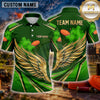 Maxcorners Clay Target Shooting Camouflage Pattern Multiple Options Personalized Name, Team Name 3D Shirt
