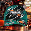 Maxcorners Metallic PULL Lightning Design Trap Shooting Personalized Name 3D Cap